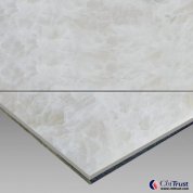 White OnyxAluminium Plastic Laminated Panel